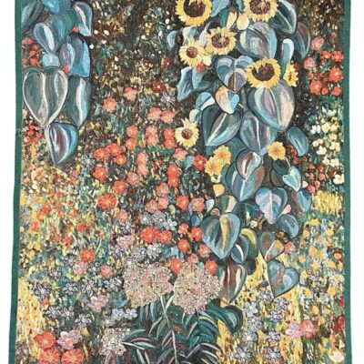 Wandkleed - Country garden - Gustav Klimt - 124,46 x 142,24 cm