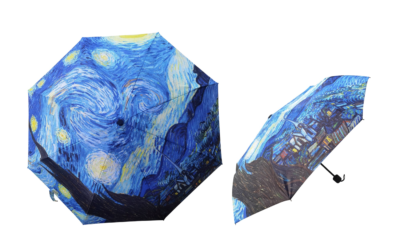 Paraplu knop - Starry Night - Sterrennacht - Vincent van Gogh