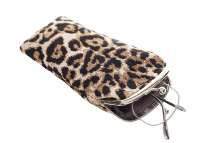 Brillenhouder - Brillenkoker - Leopard - Luipaard - Bruin - Vlekken